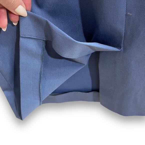 Weekend MaxMara Sheath Dress Blue Cotton Classic Fit Size 8 - Picture 7 of 12